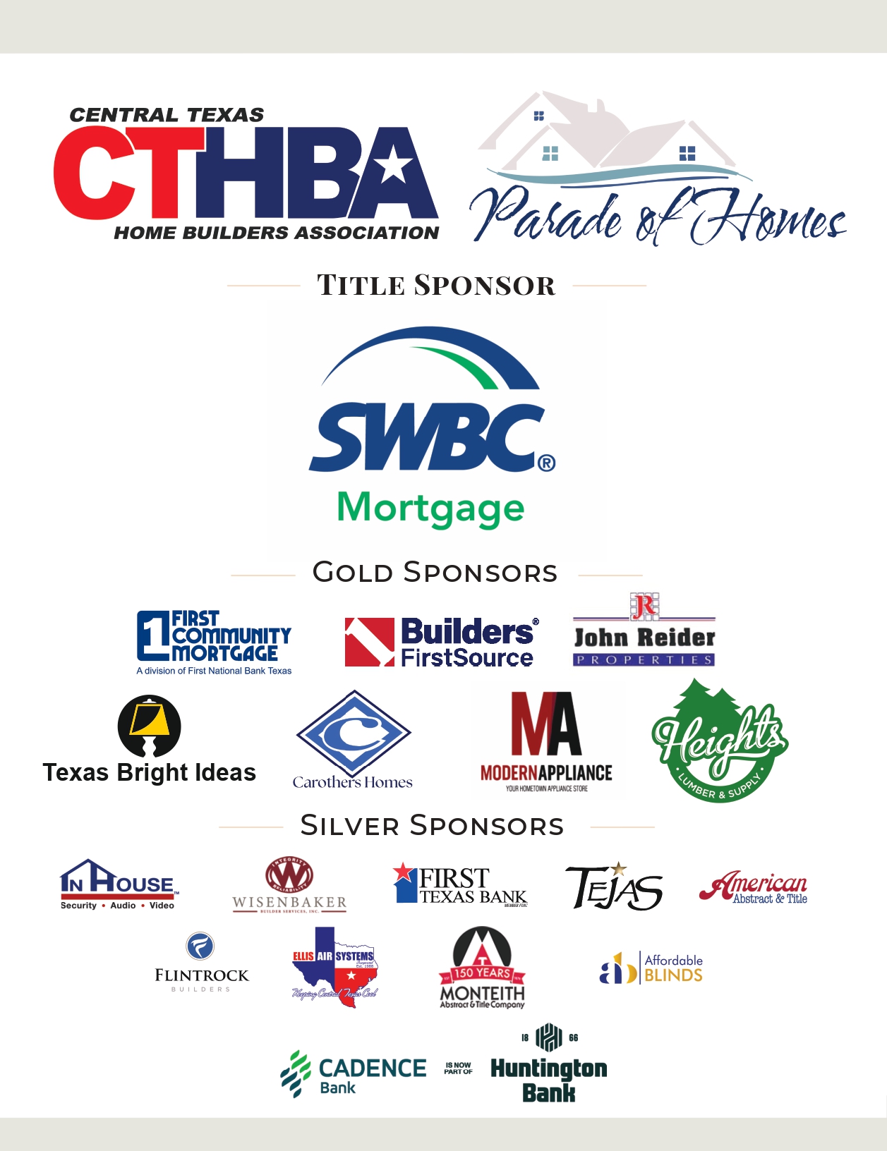 Sponsors